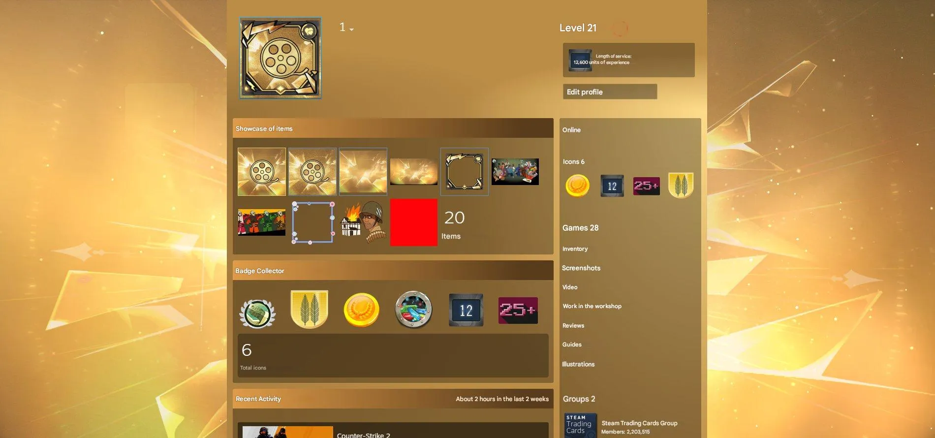 CS261 PRIME ENABLED | Level 21 | 6 Badges | 28 Games 